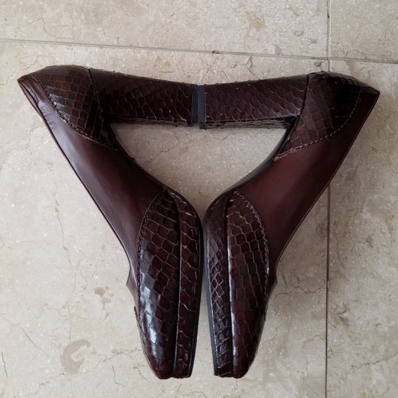 NWT Rodolphe Menudier Vero Cuoio Heels - Picture 6 of 11